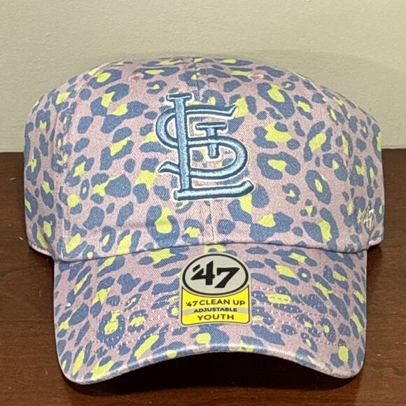 ’47 Accessories - '47 Brand St Louis Cardinals Youth Hat Girls Purple Adjustable Strap Baseball